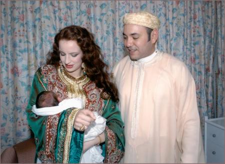 lalla salma et son homme et son fils